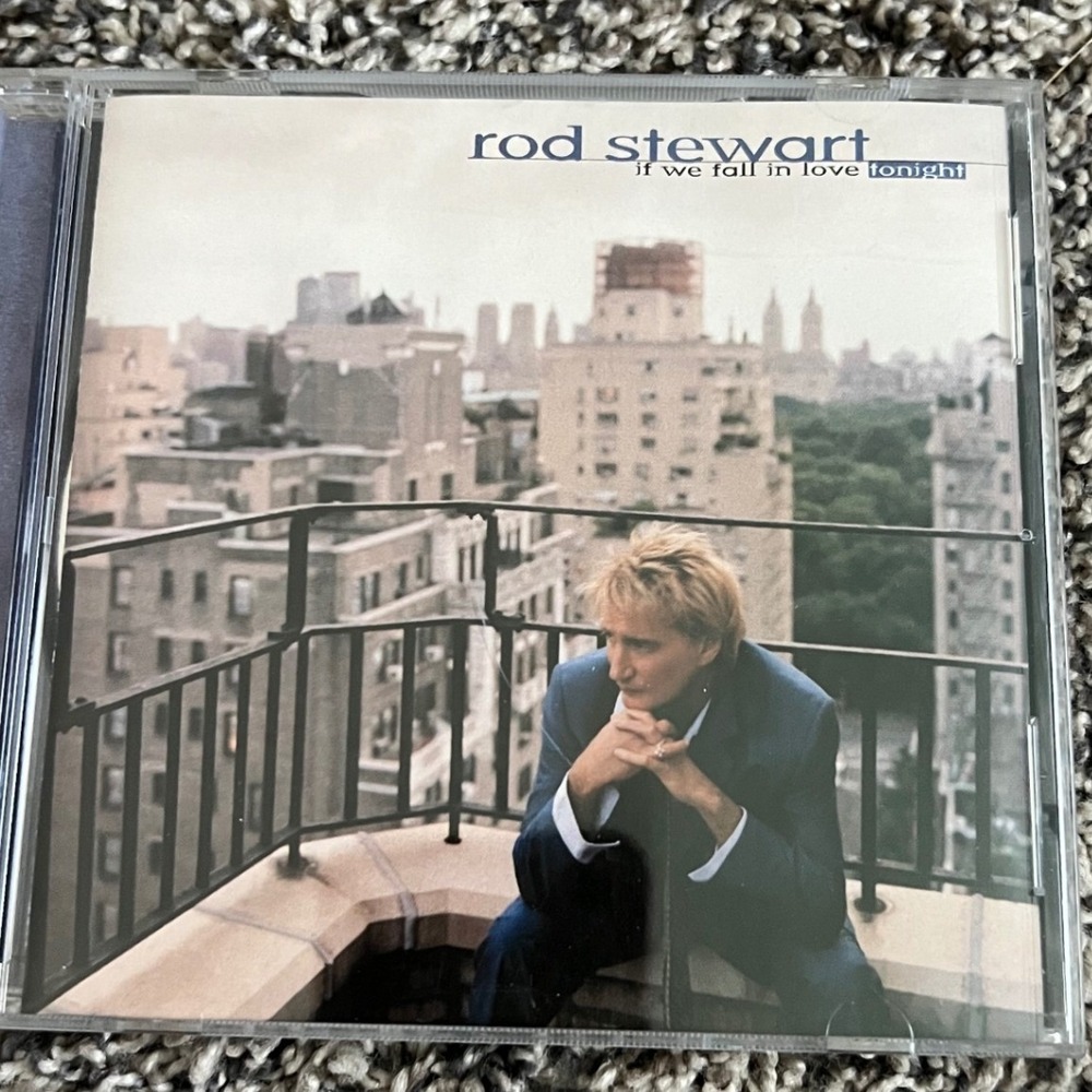 Rod Stewart If We Fall In Love Tonight CD 1996 Soft Rock Ballads 093624645221